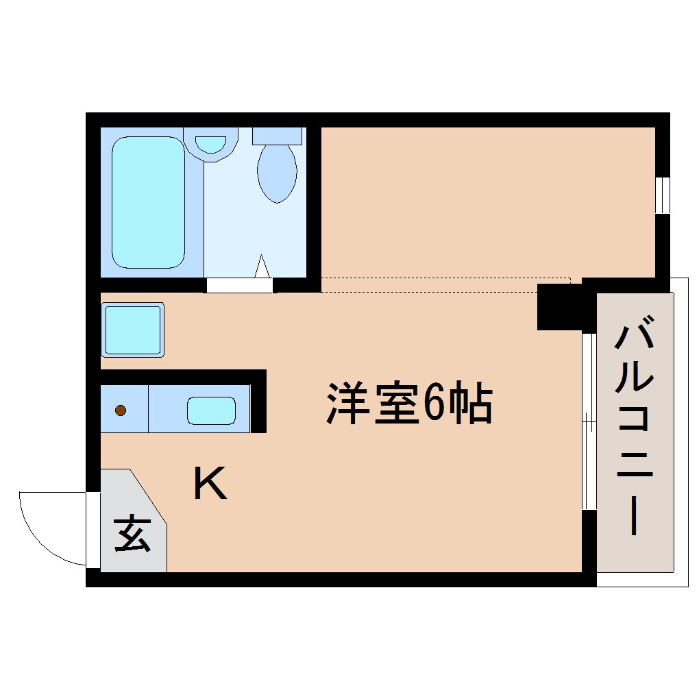 奈良県生駒市東生駒2丁目マンション 3階の物件間取画像
