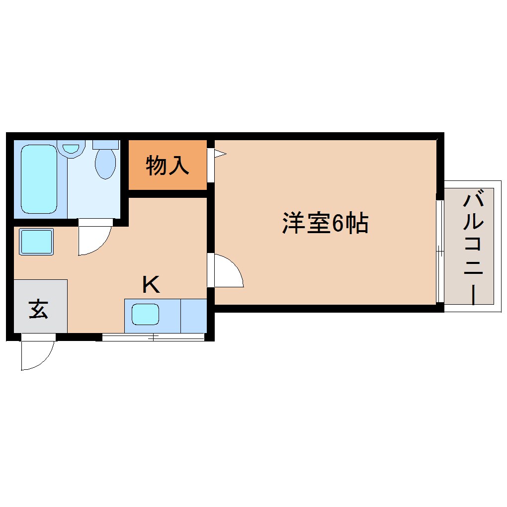 物件間取画像
