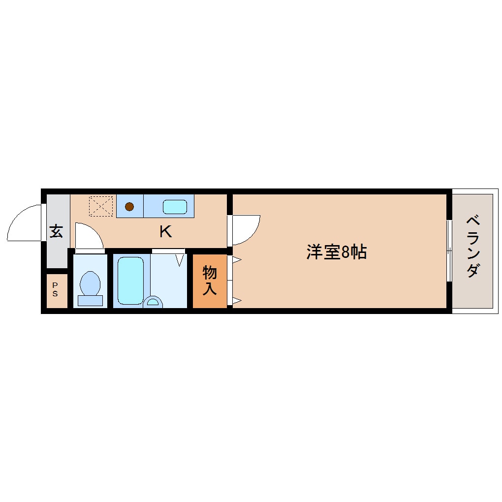 新大宮駅 徒歩4分 3階の物件間取画像