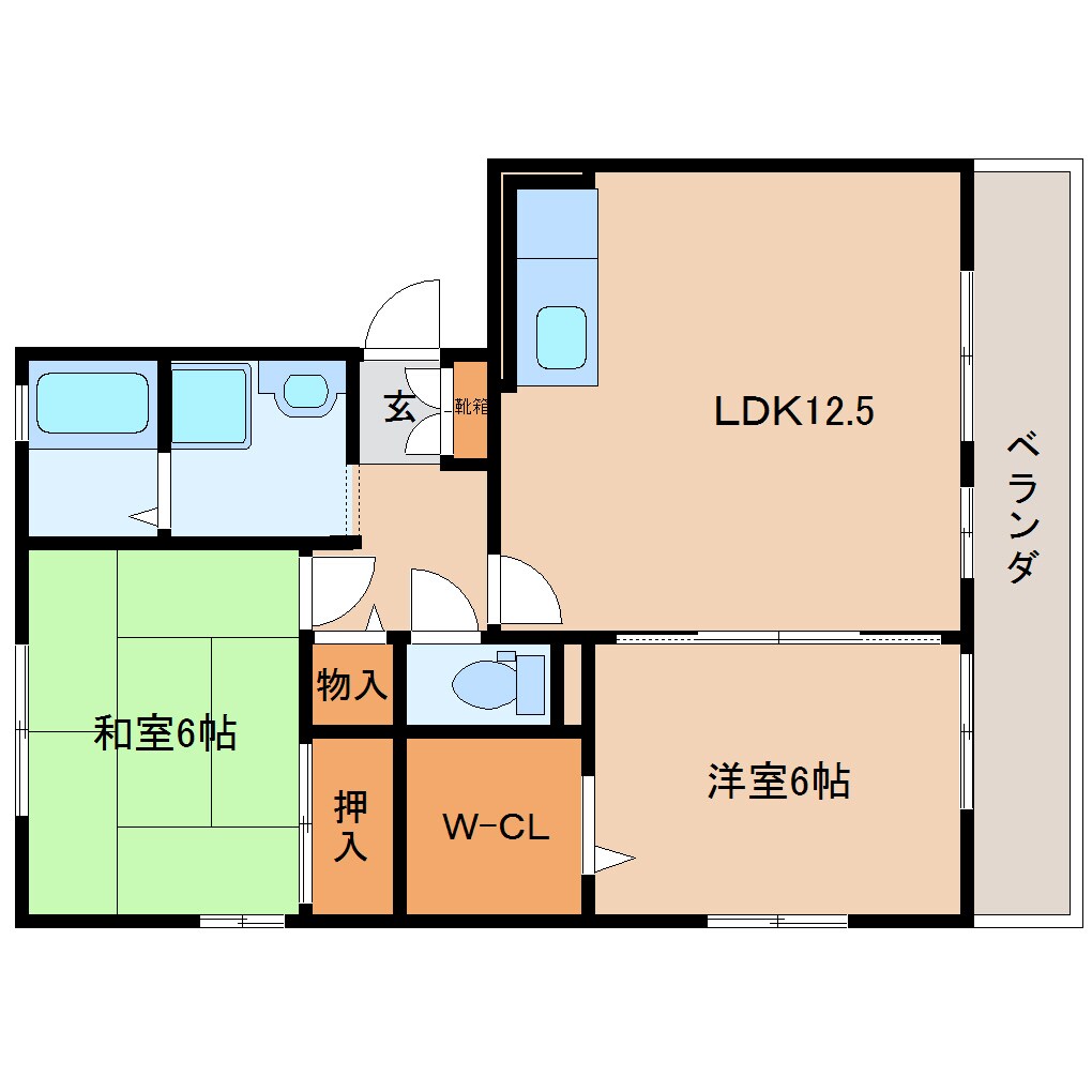 近鉄奈良駅 バス13分  梅美台小学校下車：停歩3分 1階の物件間取画像