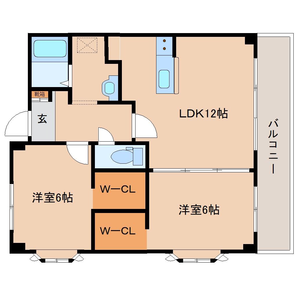 奈良駅 徒歩10分 1階の物件間取画像