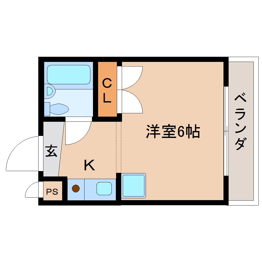 奈良駅 バス10分  北神殿下車：停歩2分 3階の物件間取画像