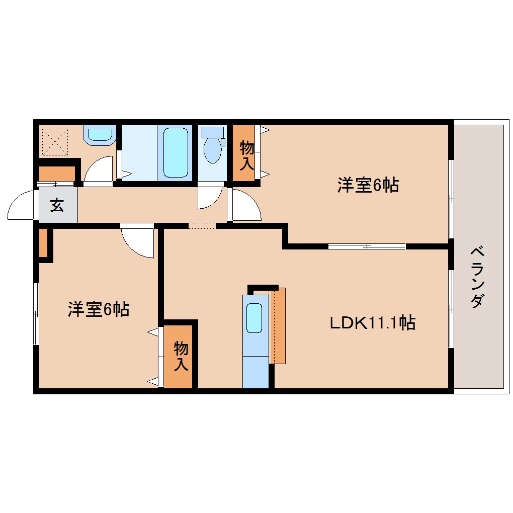 奈良駅 バス9分  宮の森西口下車：停歩5分 1階の物件間取画像