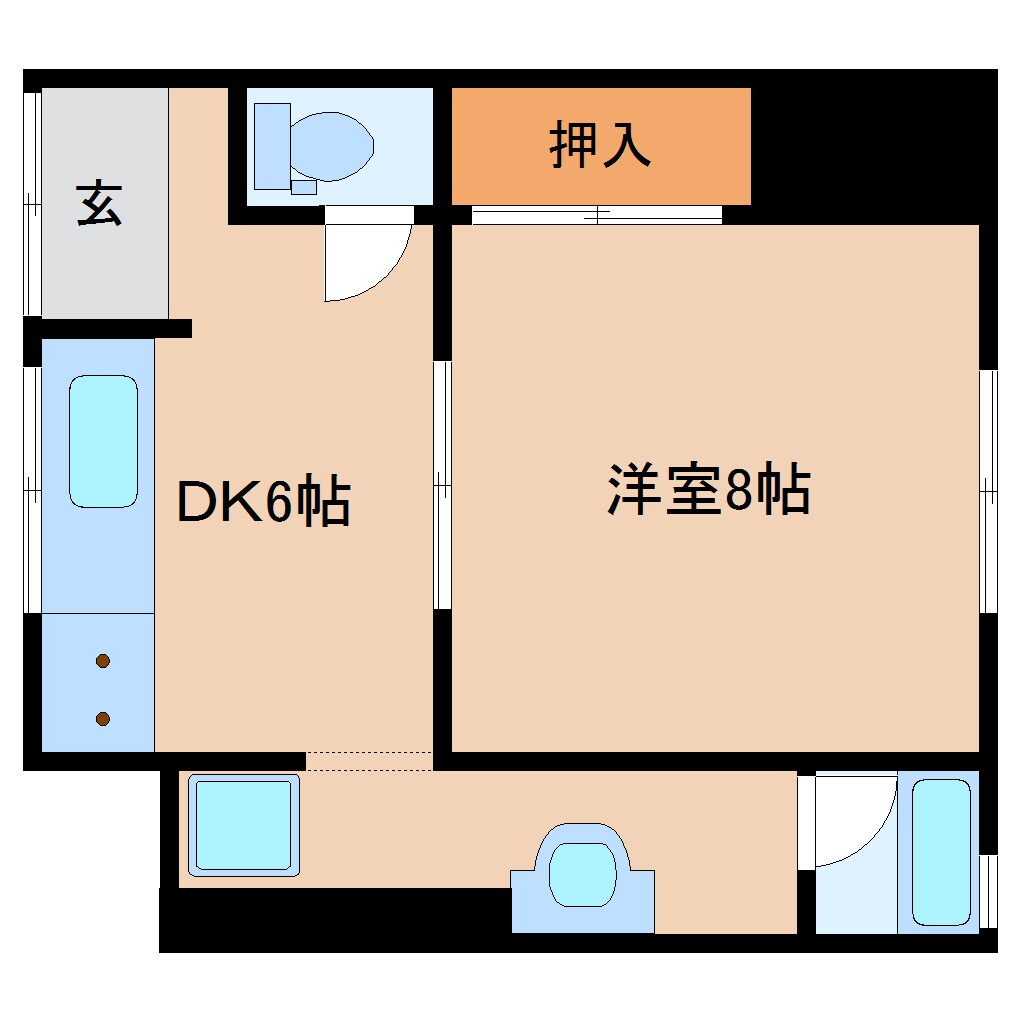 新大宮駅 徒歩5分 2階の物件間取画像