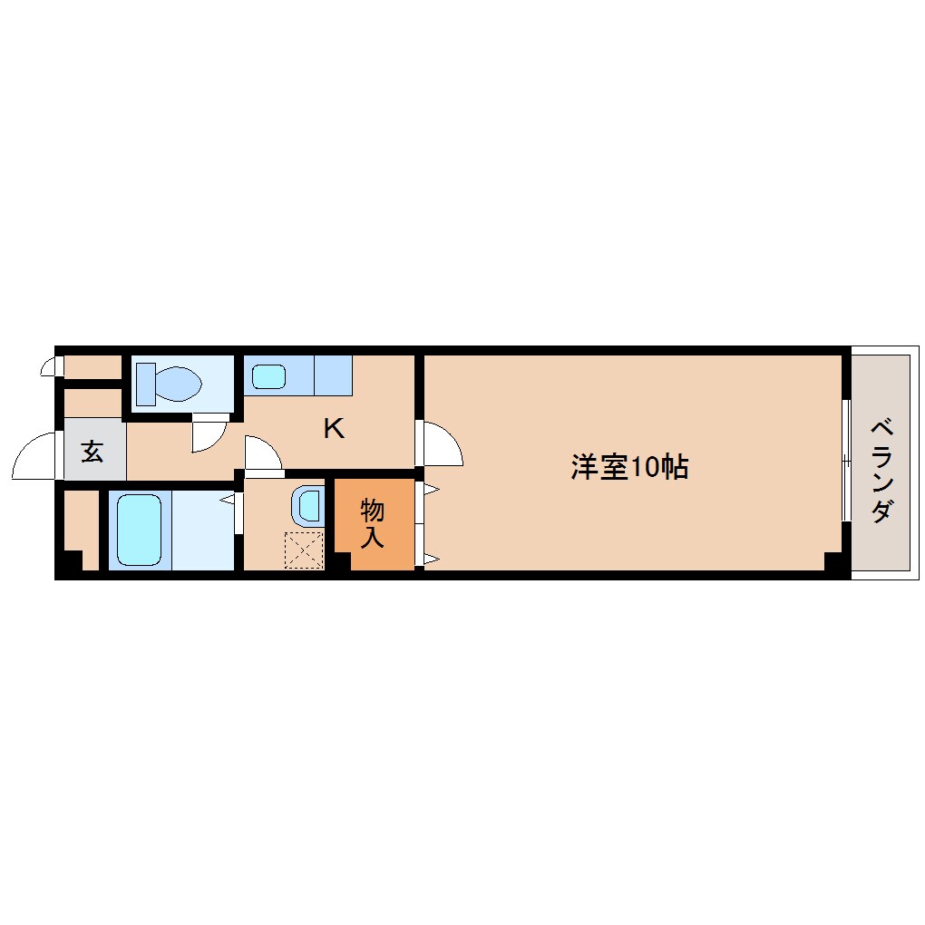 新大宮駅 徒歩5分 3階の物件間取画像