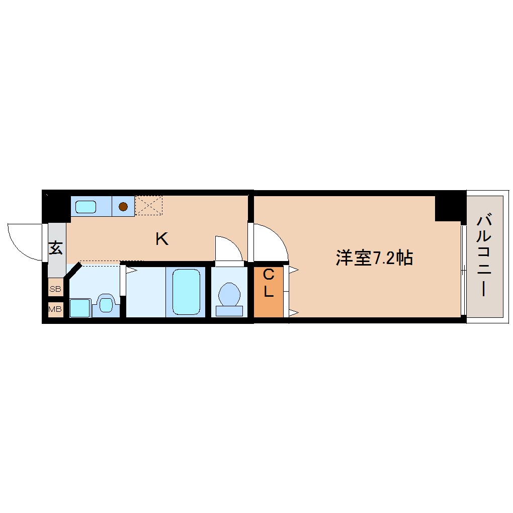 新大宮駅 徒歩2分 3階の物件間取画像