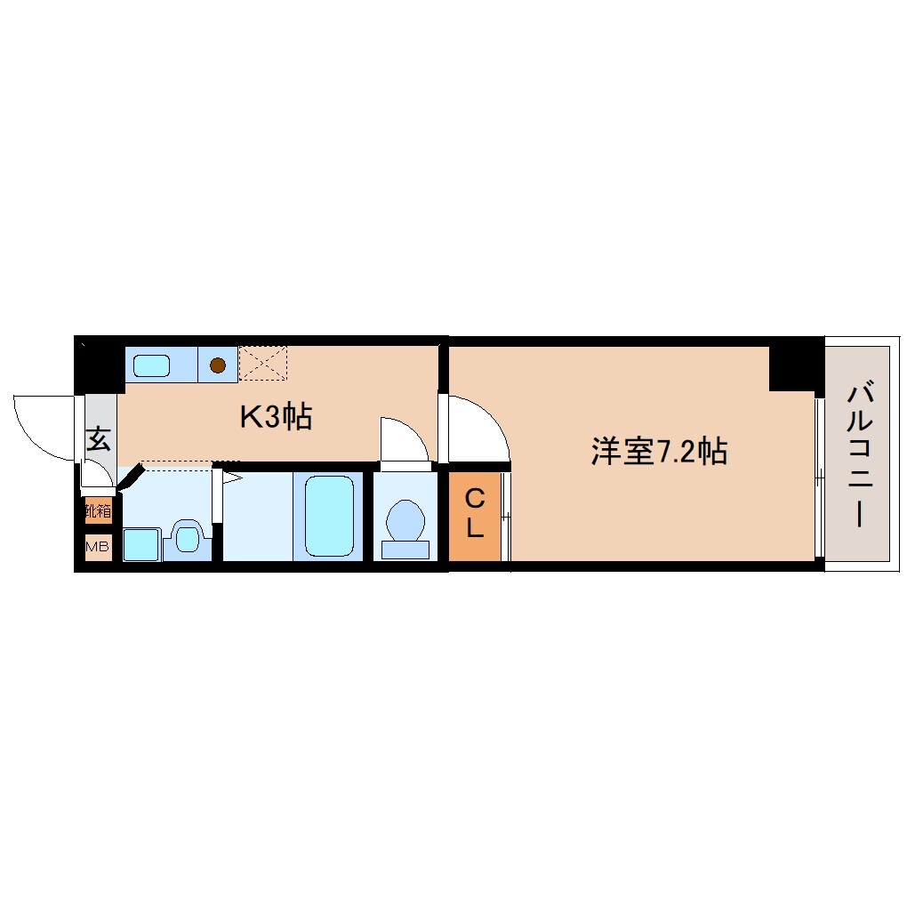 新大宮駅 徒歩2分 2階の物件間取画像