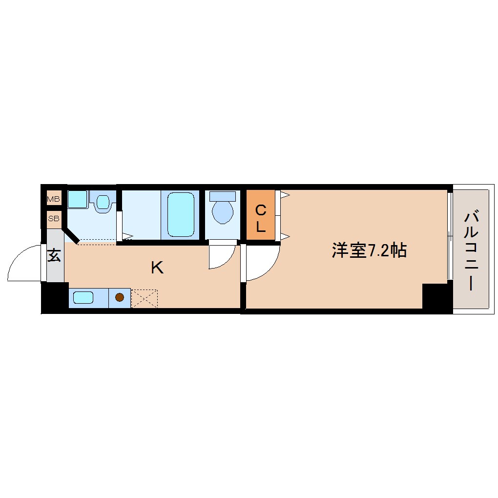 新大宮駅 徒歩2分 3階の物件間取画像