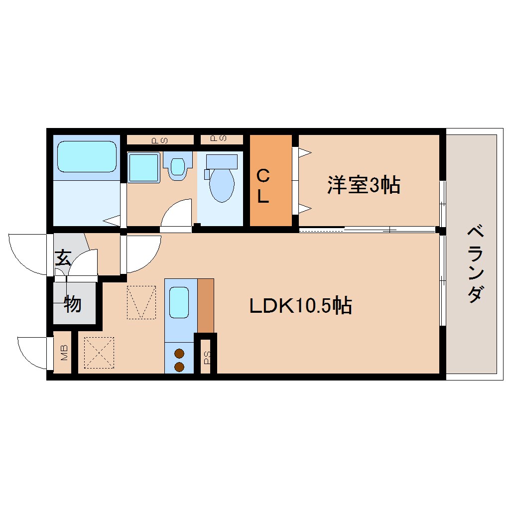 新大宮駅 徒歩15分 2階の物件間取画像
