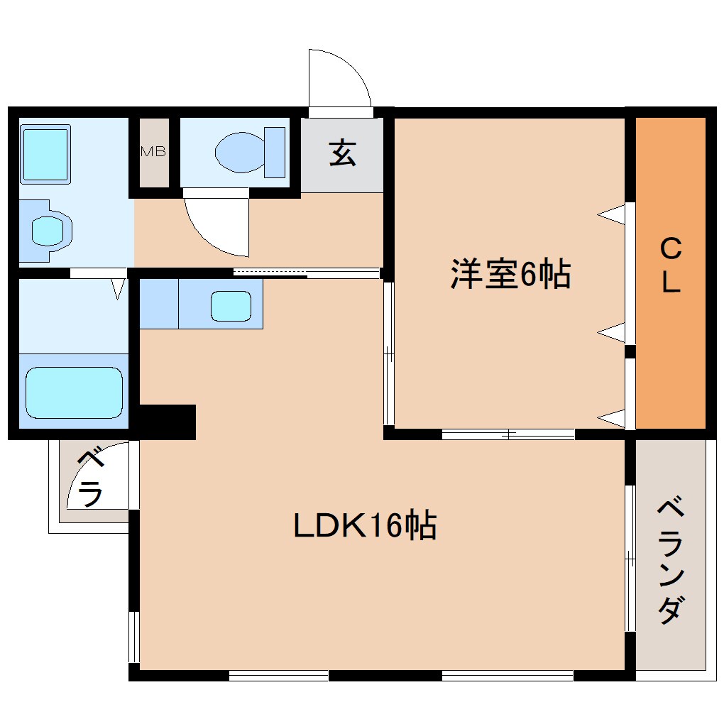 新大宮駅 徒歩3分 5階の物件間取画像