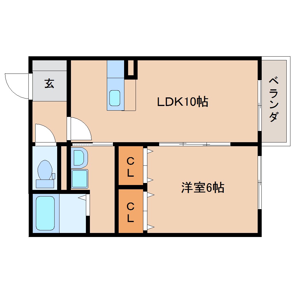 奈良駅 徒歩20分 1階の物件間取画像