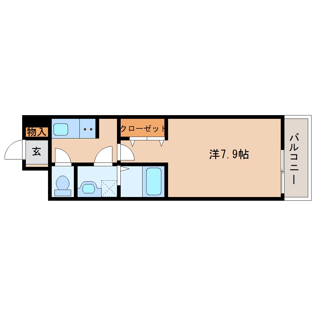 近鉄奈良駅 バス20分  大和ハウス下車：停歩8分 3階の物件間取画像