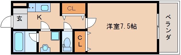 新大宮駅 徒歩4分 3階の物件間取画像