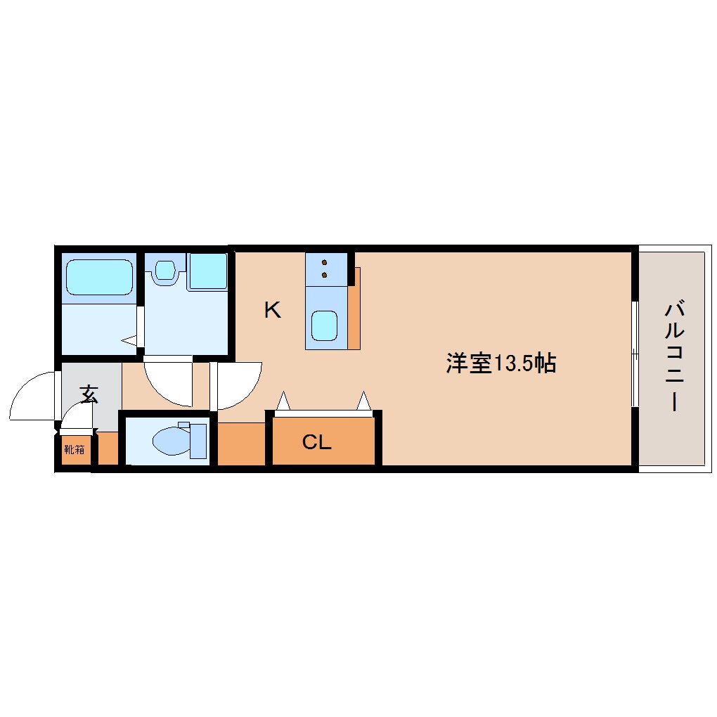 新大宮駅 徒歩13分 2階の物件間取画像