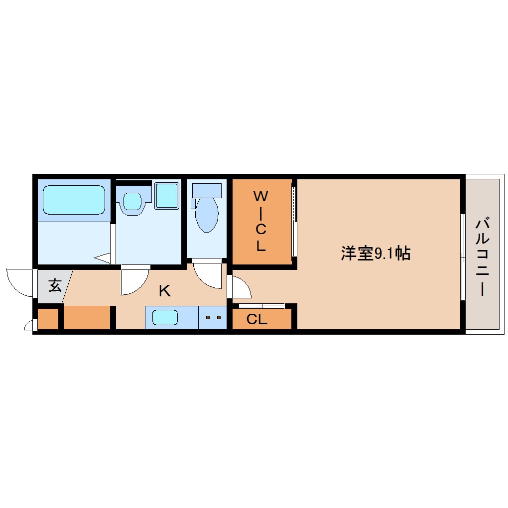 新大宮駅 徒歩13分 1階の物件間取画像