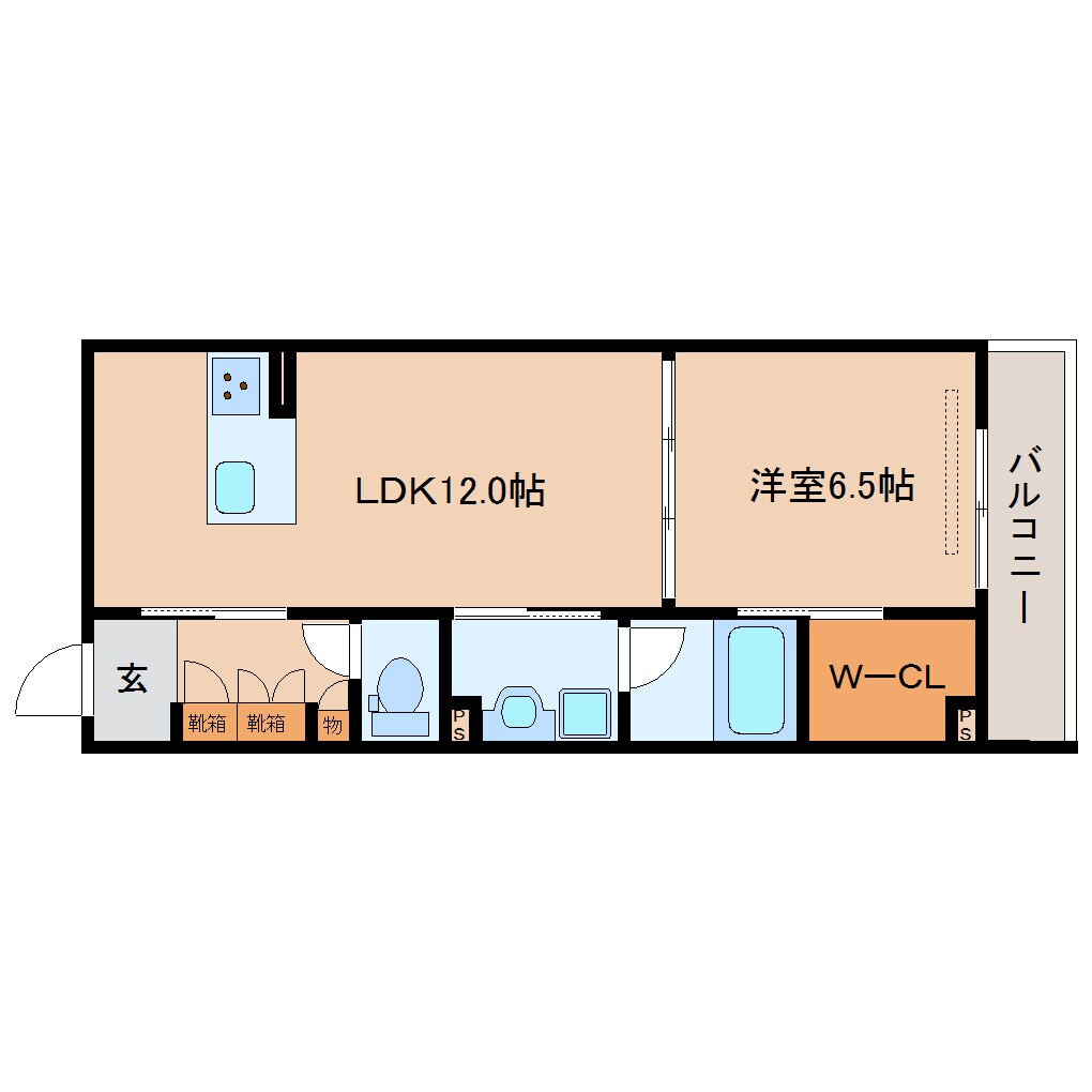 近鉄奈良駅 徒歩8分 2階の物件間取画像
