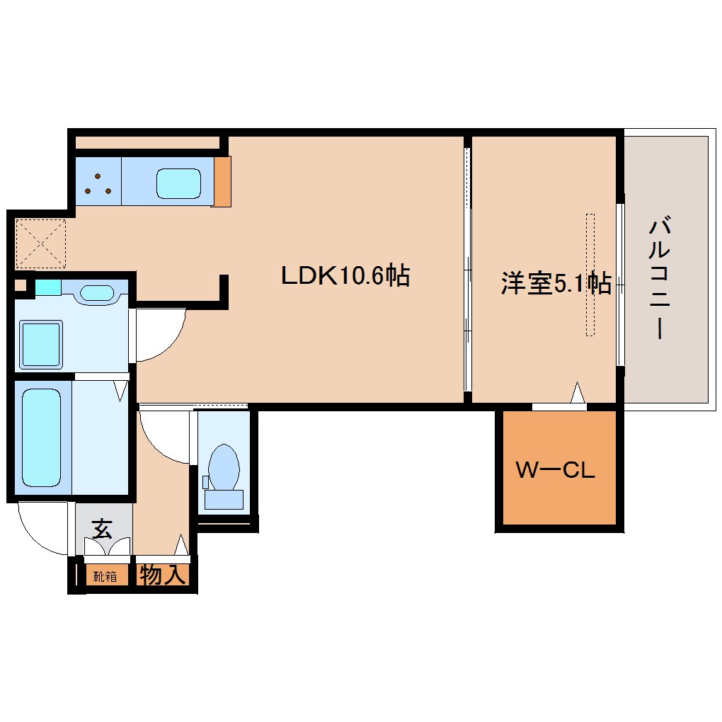 新大宮駅 徒歩2分 2階の物件間取画像