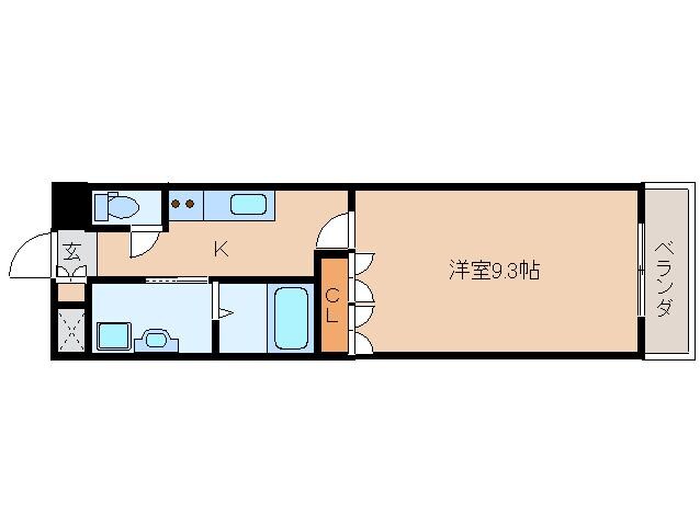 グランディール三条の物件間取画像