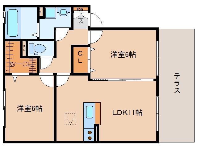 近鉄奈良駅 バス17分  三条大路4丁目下車：停歩7分 1階の物件間取画像