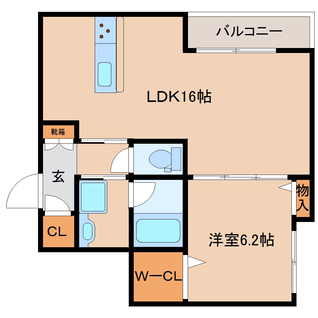 近鉄奈良駅 徒歩10分 1階の物件間取画像