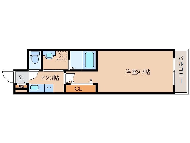 奈良駅 徒歩13分 2階の物件間取画像