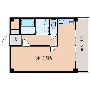 五位堂駅 徒歩2分 3階の物件間取画像