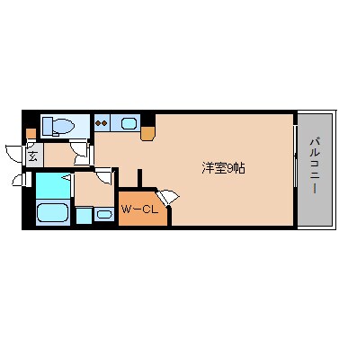 二上駅 徒歩8分 2階の物件間取画像