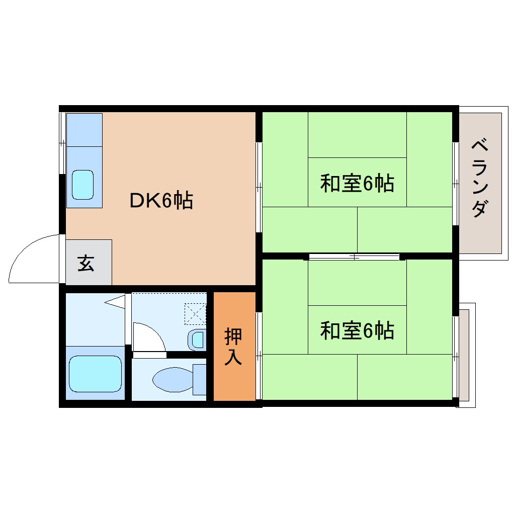 物件間取画像