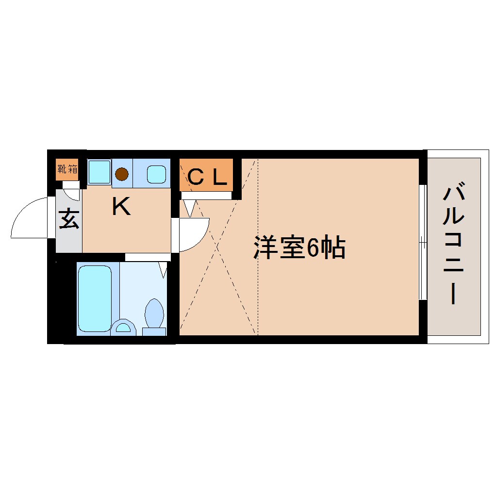 物件間取画像