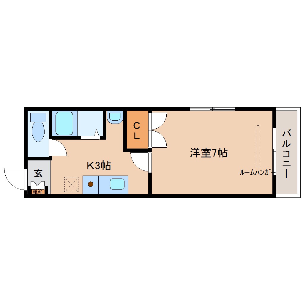 物件間取画像