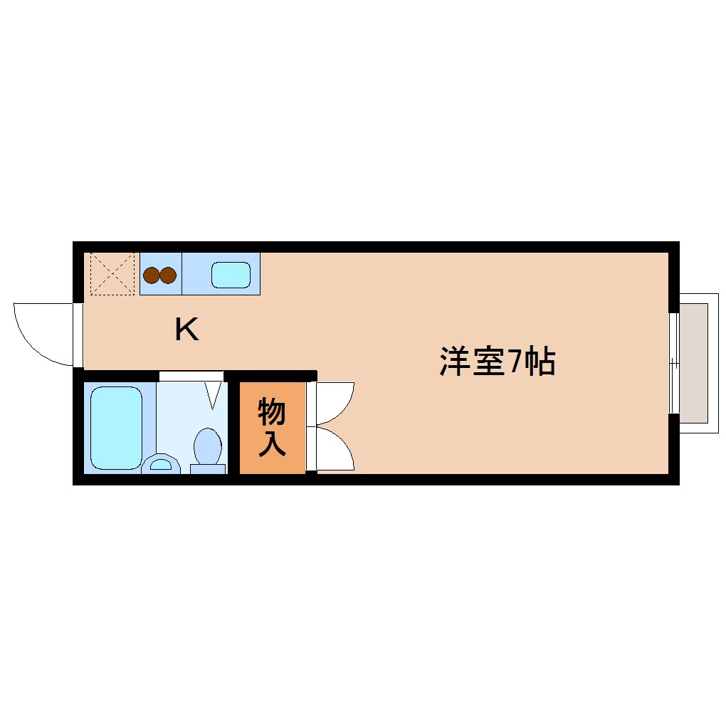 物件間取画像
