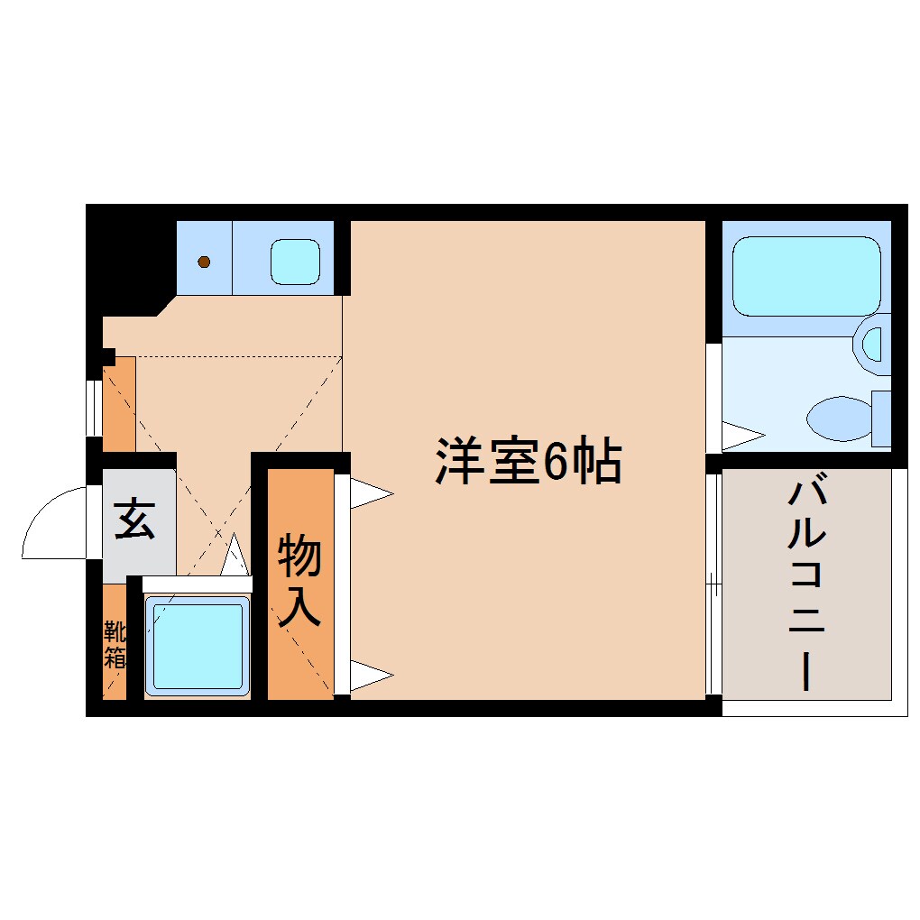 物件間取画像