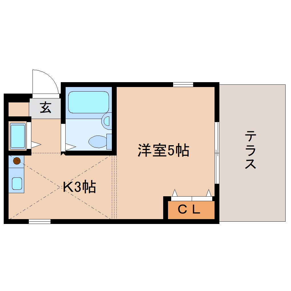 物件間取画像