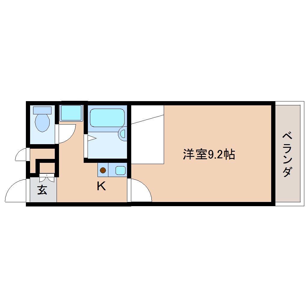 大和小泉駅 徒歩4分 1階の物件間取画像