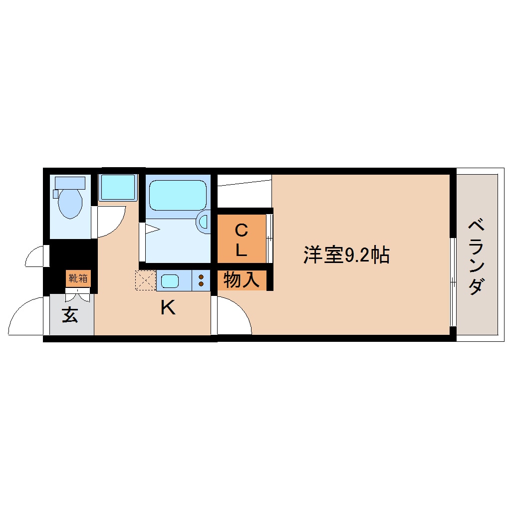 大和小泉駅 徒歩4分 3階の物件間取画像