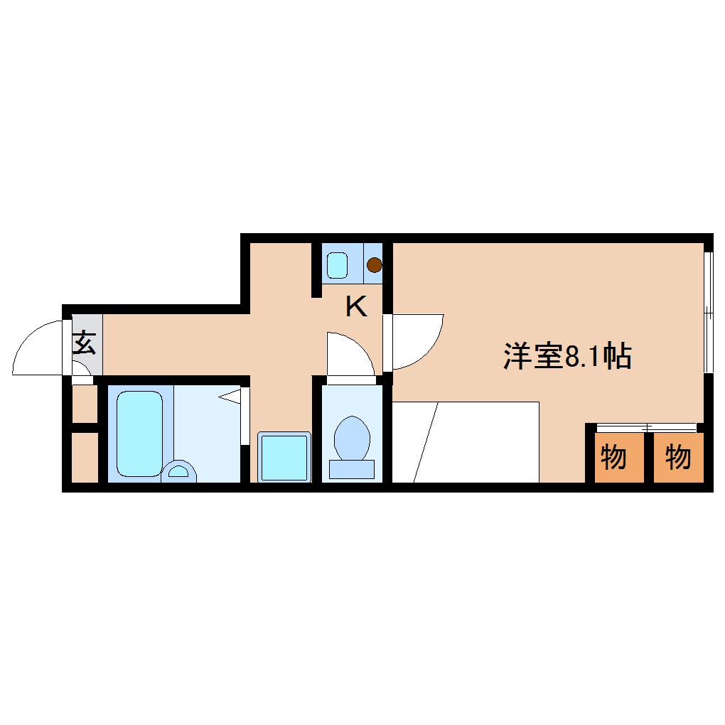 レオパレスオアシスの物件間取画像