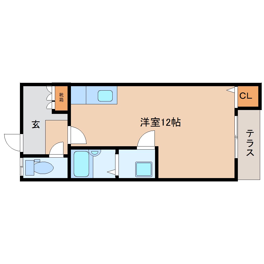 物件間取画像