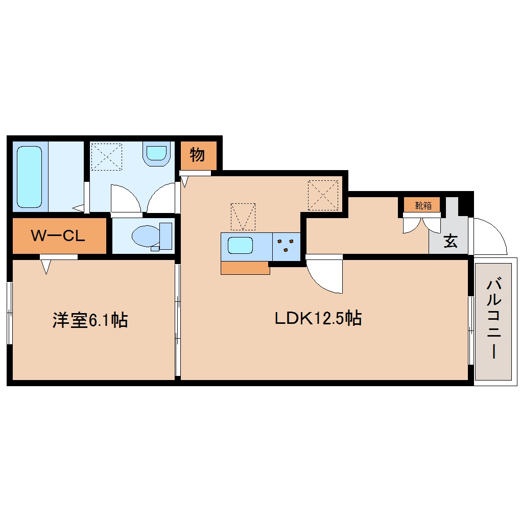 大和小泉駅 徒歩29分 1階の物件間取画像