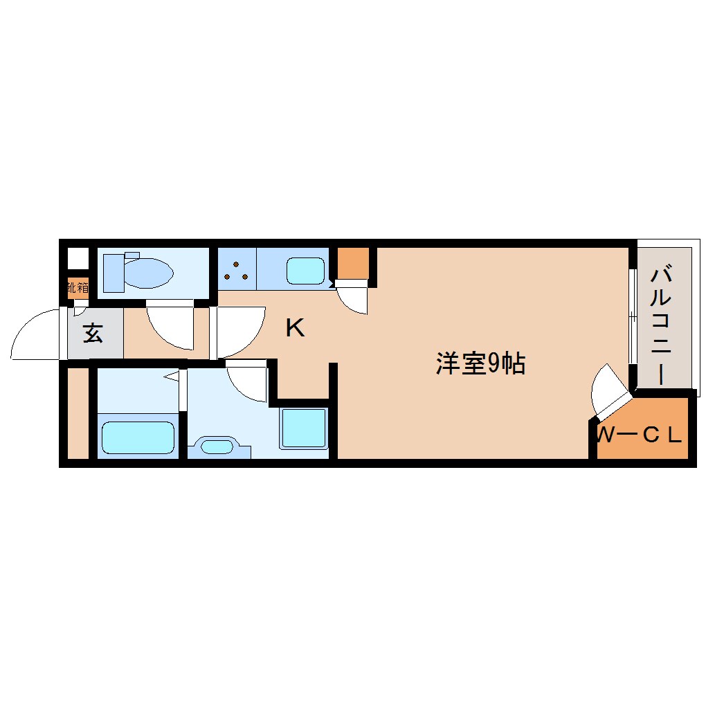 祝園駅 バス22分  光台8丁目下車：停歩2分 1階の物件間取画像