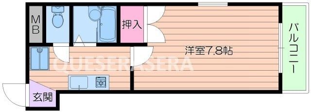 メゾン尾上の物件間取画像