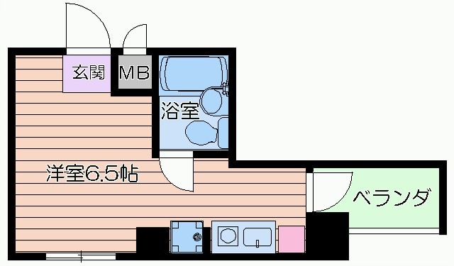 日光ビルの物件間取画像