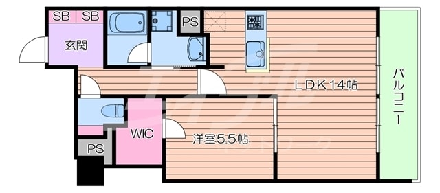 RJR堺筋本町タワーの物件間取画像