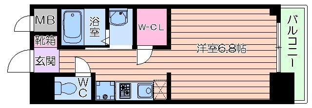 アークアベニュー梅田北の物件間取画像