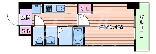 ジオエント福島野田の物件間取画像