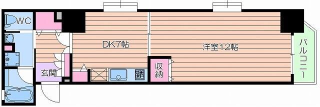 アーデン土佐堀の物件間取画像