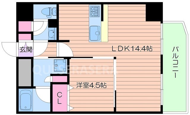 セレニテ梅田北Ｐｒｅｍｉｕｍの物件間取画像