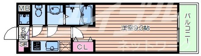 La Douceur心斎橋　の物件間取画像