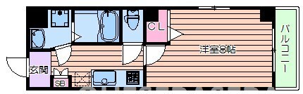 STUDIO天満橋の物件間取画像