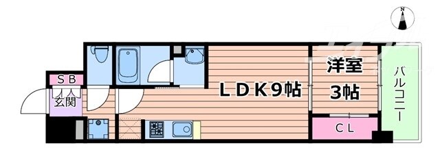 リビオメゾン新大阪の物件間取画像