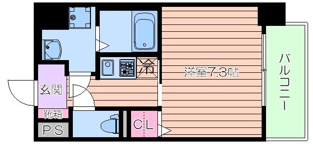 CASSIA福島駅前の物件間取画像